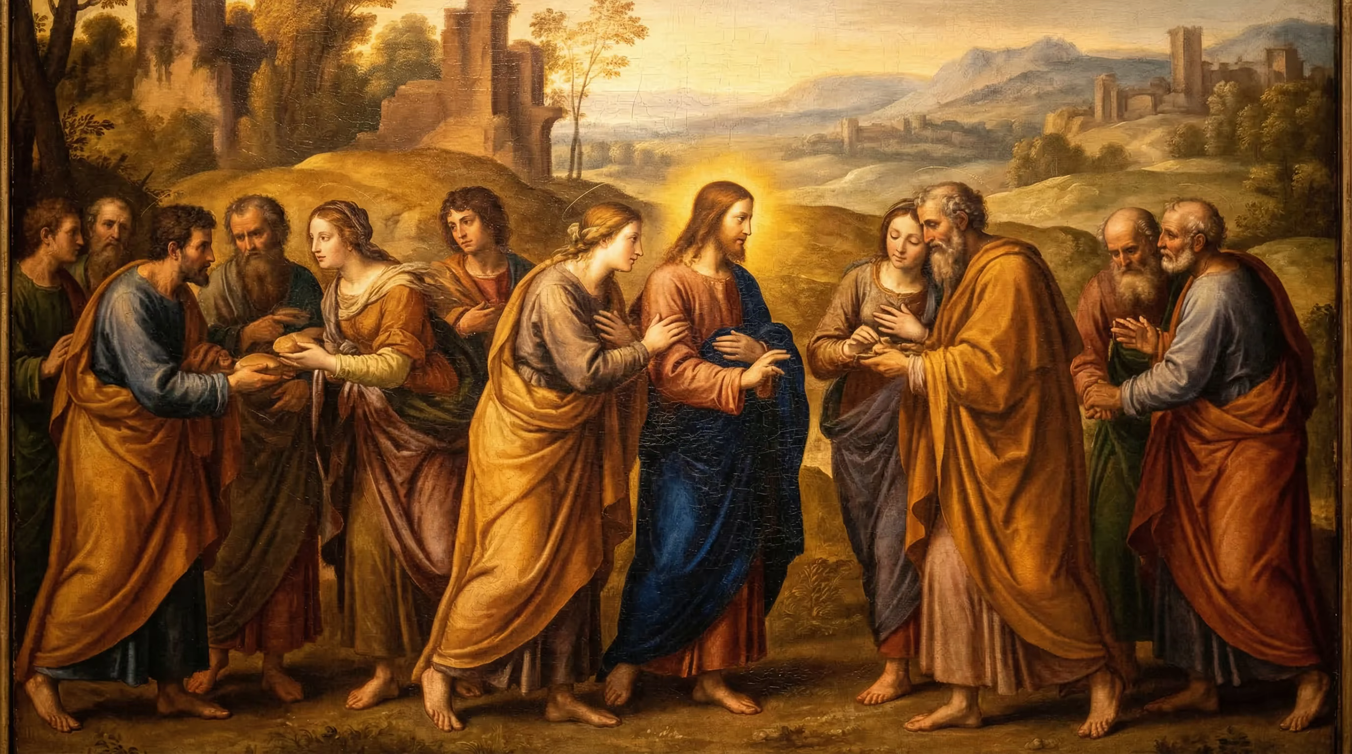 Book of 1 John - Bible Art in Italian Renaissance Style