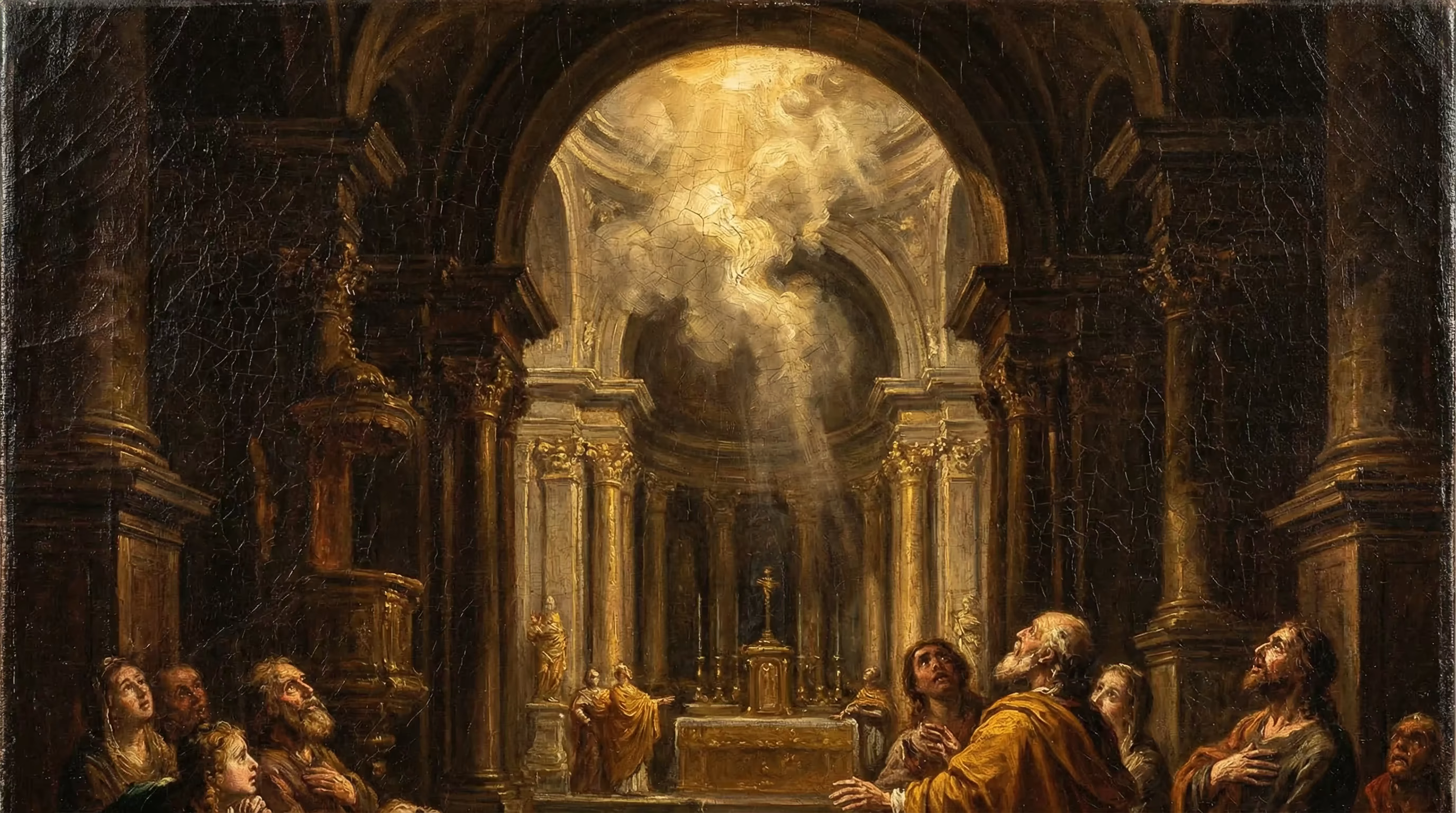 Book of 1 Kings - Bible Art in Baroque Drama Style