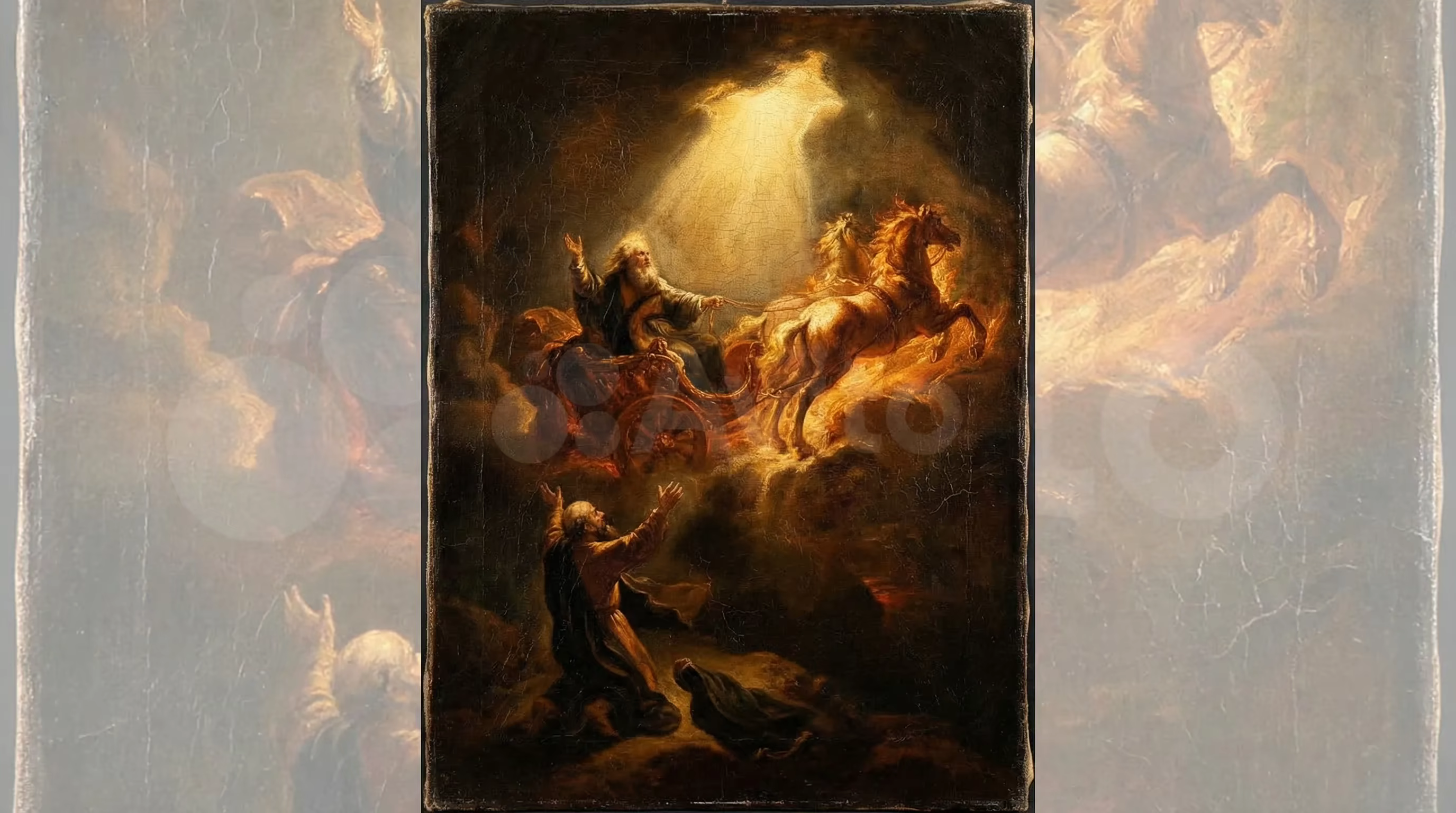 Book of 2 Kings - Bible Art in Baroque Drama Style