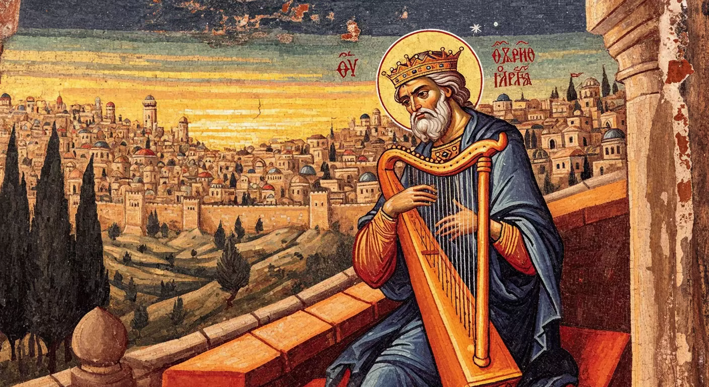 Book of 2 Samuel - Bible Art in Byzantine Orthodox Style