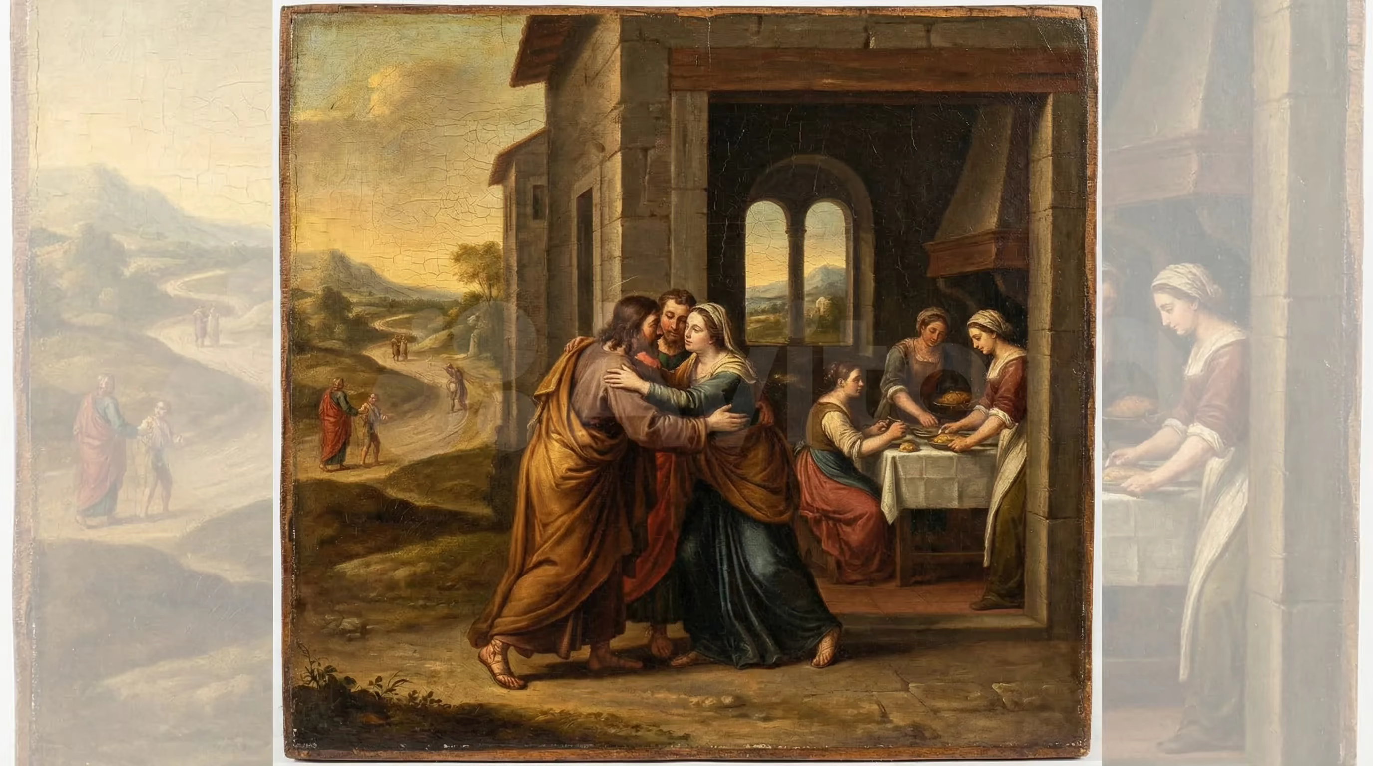 Book of 3 John - Bible Art in Italian Renaissance Style