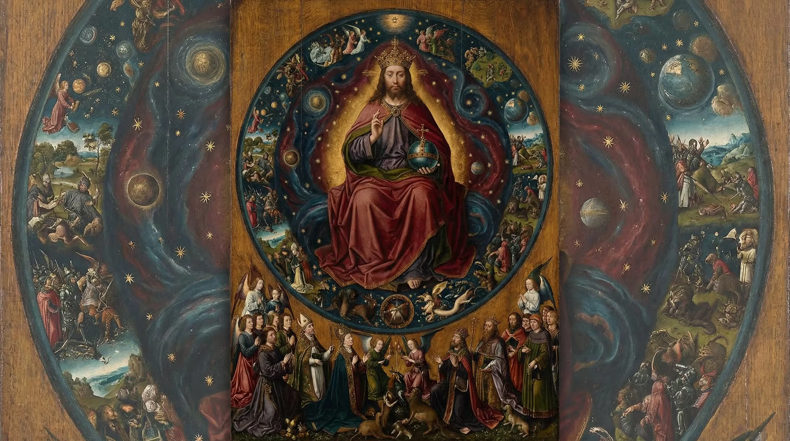 Book of Colossians - Bible Art in Northern Renaissance Style