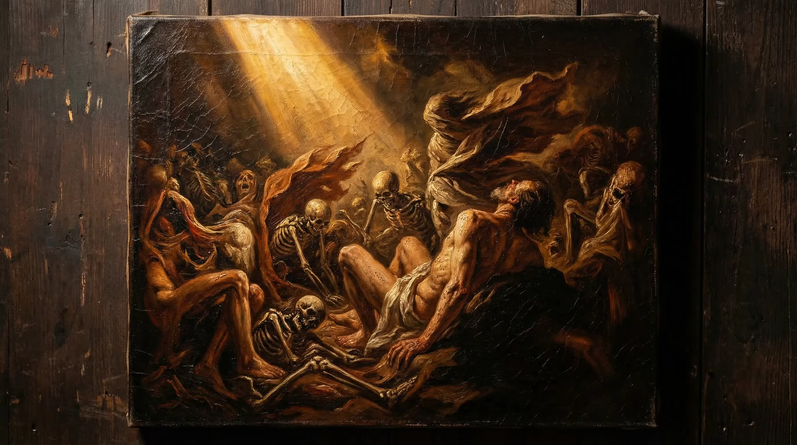 Book of Ezekiel - Bible Art in Baroque Drama Style