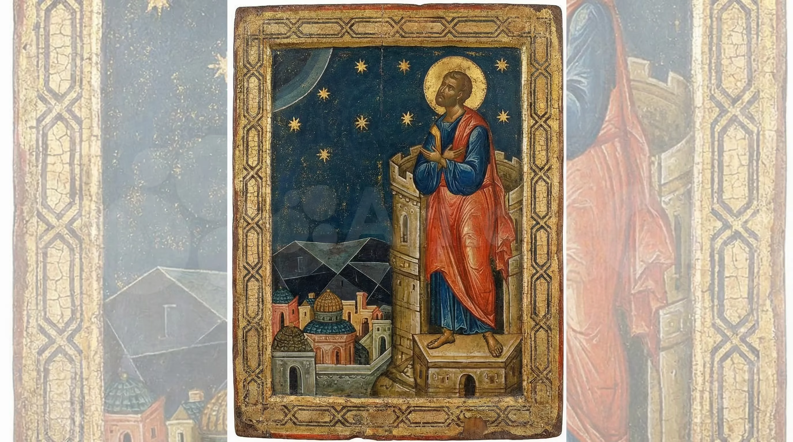 Book of Habakkuk - Bible Art in Byzantine Orthodox Style