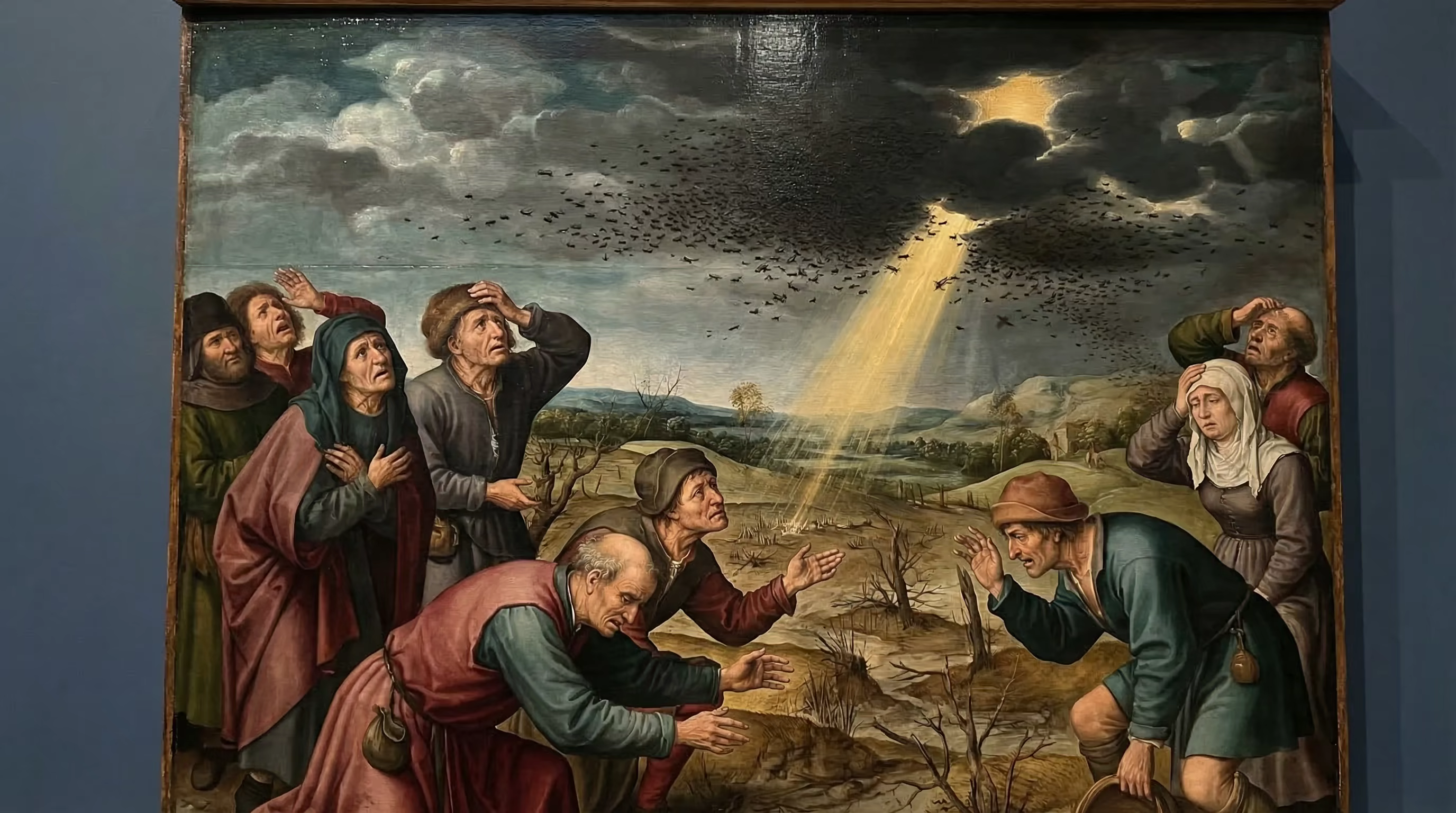 Book of Joel - Bible Art in Northern Renaissance Style