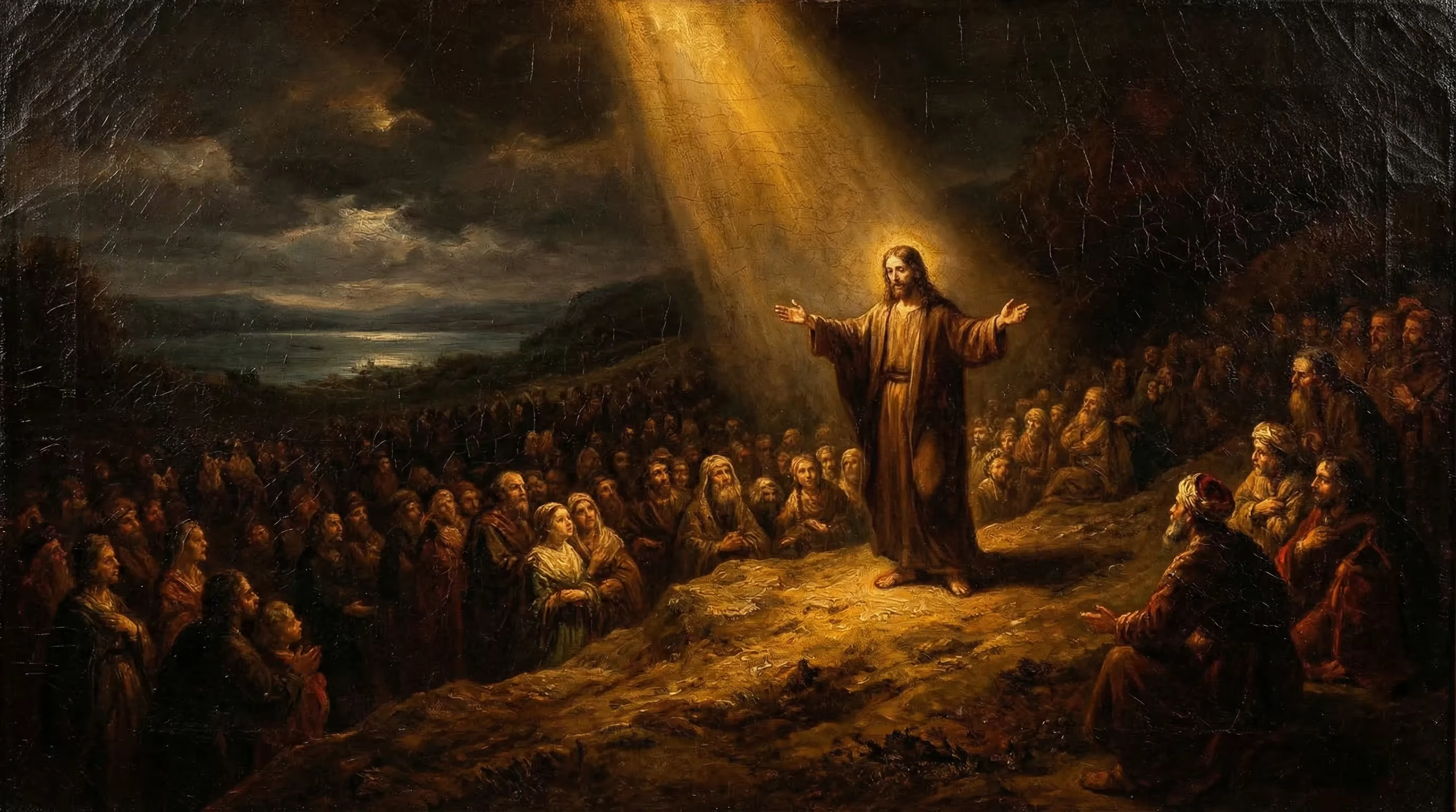 Book of Matthew - Bible Art in Baroque Drama Style