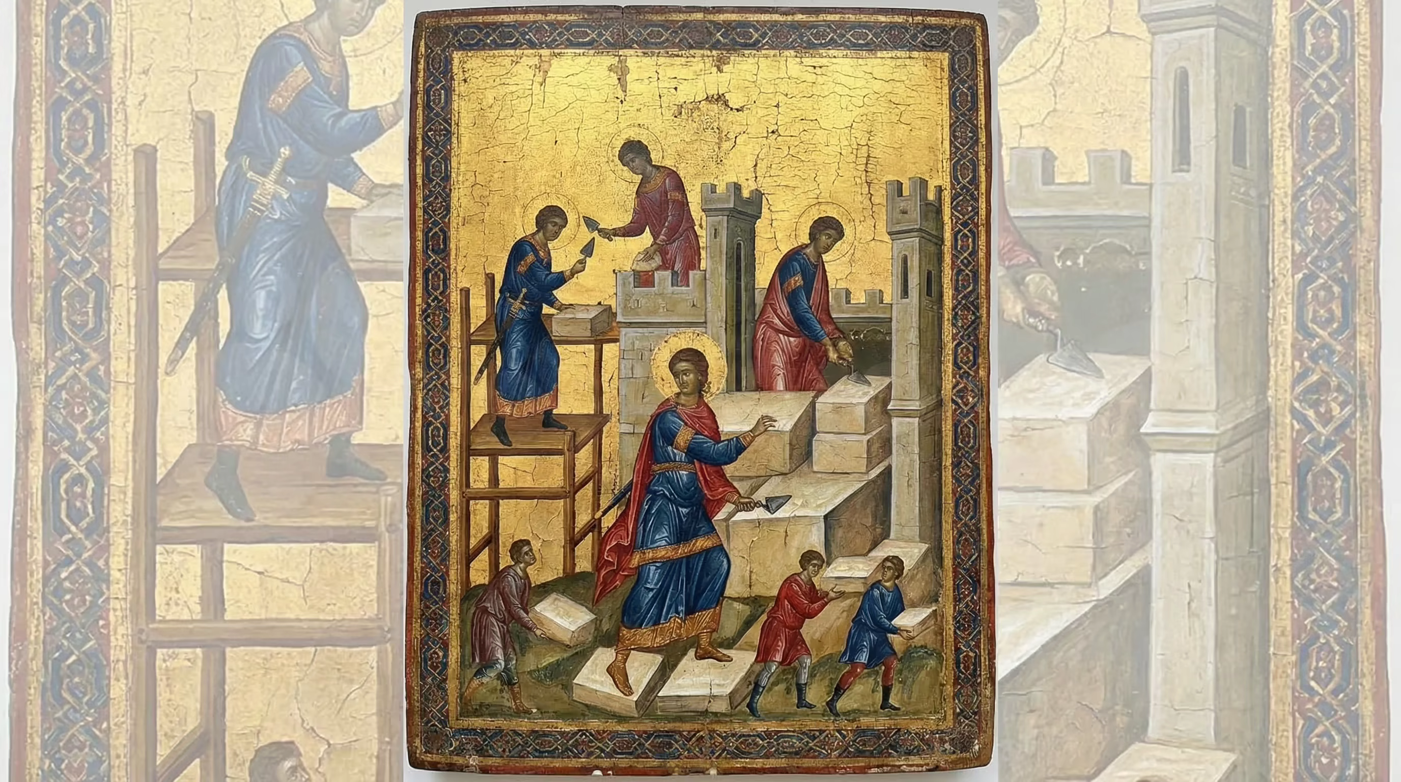 Book of Nehemiah - Bible Art in Byzantine Orthodox Style
