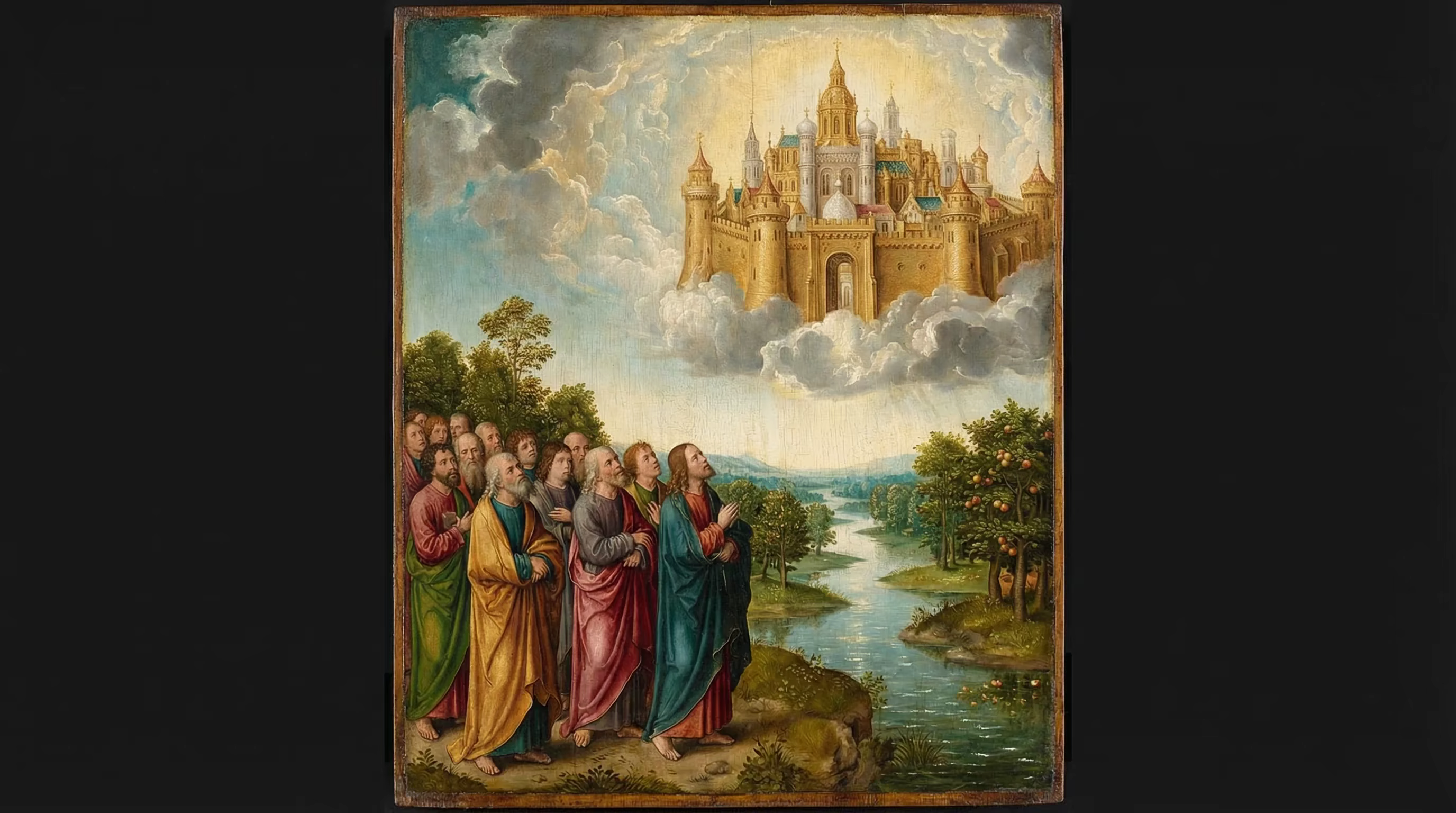 Book of Revelation - Bible Art in Northern Renaissance Style