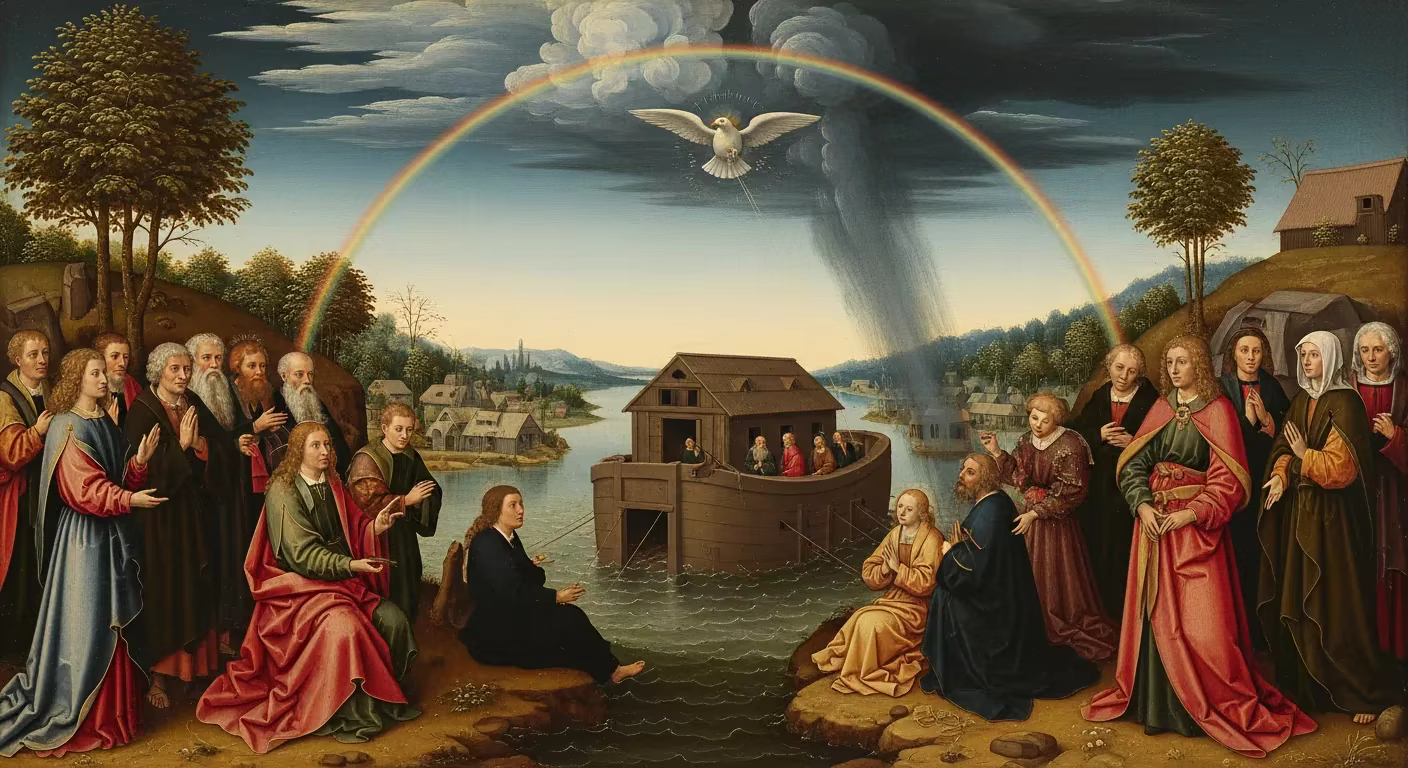 Bible Hope - Painting in Northern Renaissance Style
