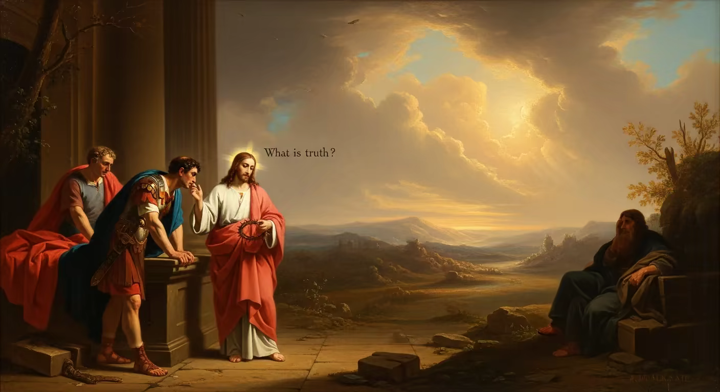 Bible Truth - Painting in Romantic Period Style